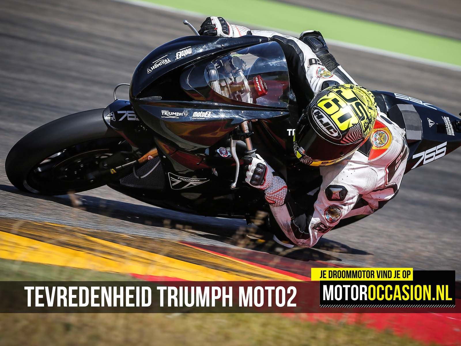 Tevredenheid over het motorblok van de Triumph MOTO2