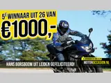 Opnieuw &euro;1000,- voor een prijswinnaar van de Motoroccasion actie!
