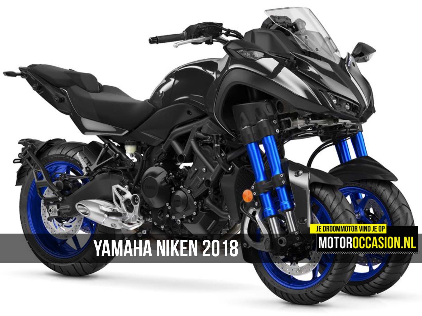 De nieuwe Yamaha NIKEN, binnenkort op Motoroccasion.nl