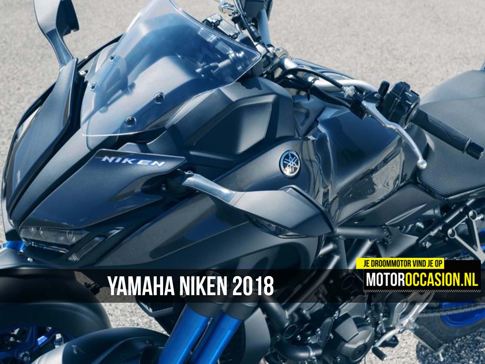 De nieuwe Yamaha NIKEN, binnenkort op Motoroccasion.nl