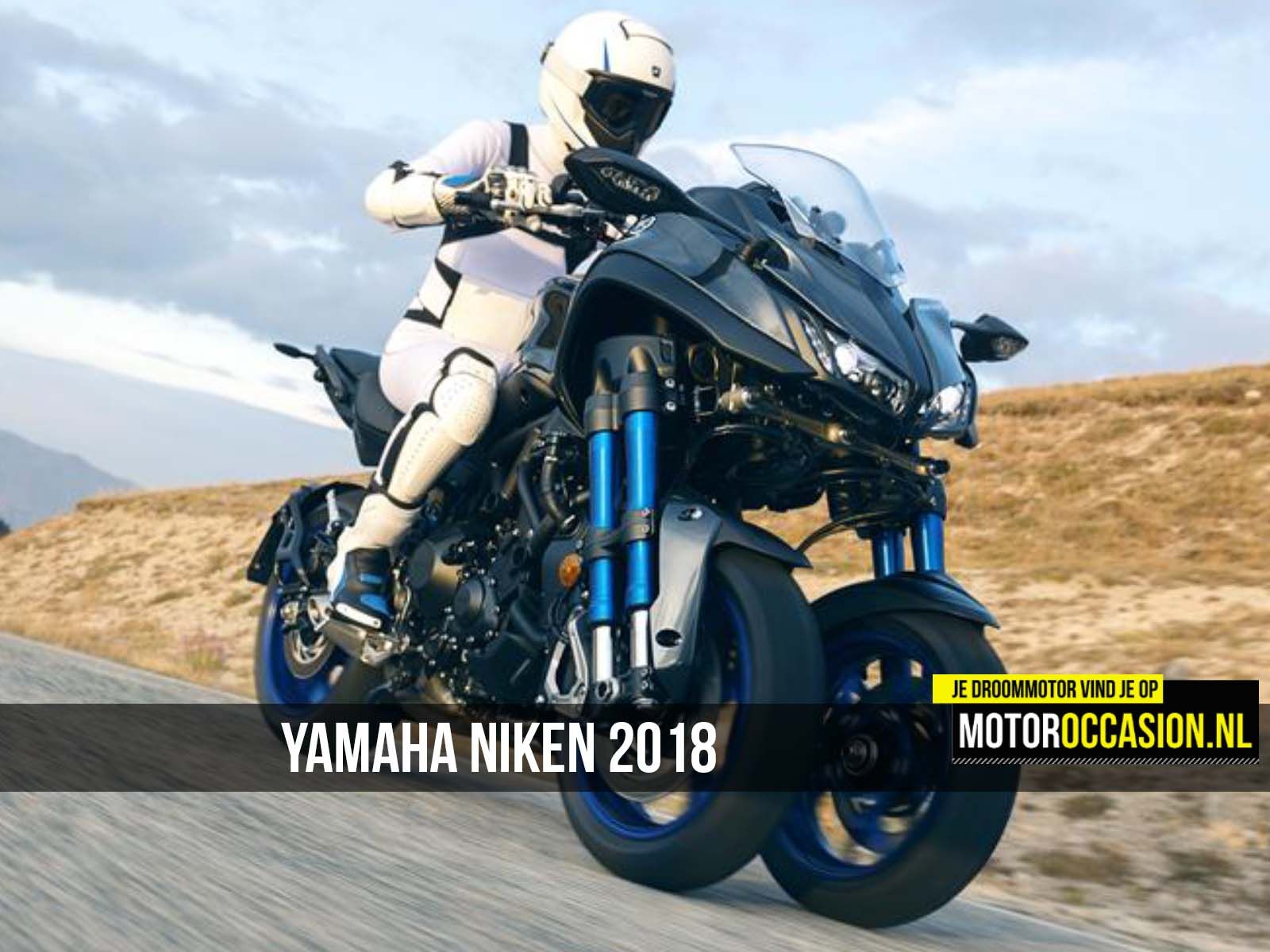 De nieuwe Yamaha NIKEN, binnenkort op Motoroccasion.nl