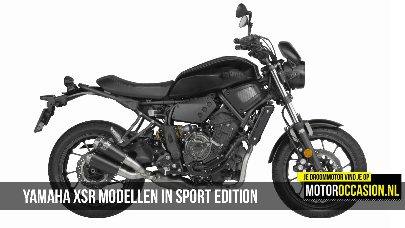 Sportieve jas voor retro motoren; de XSR Sport Editions