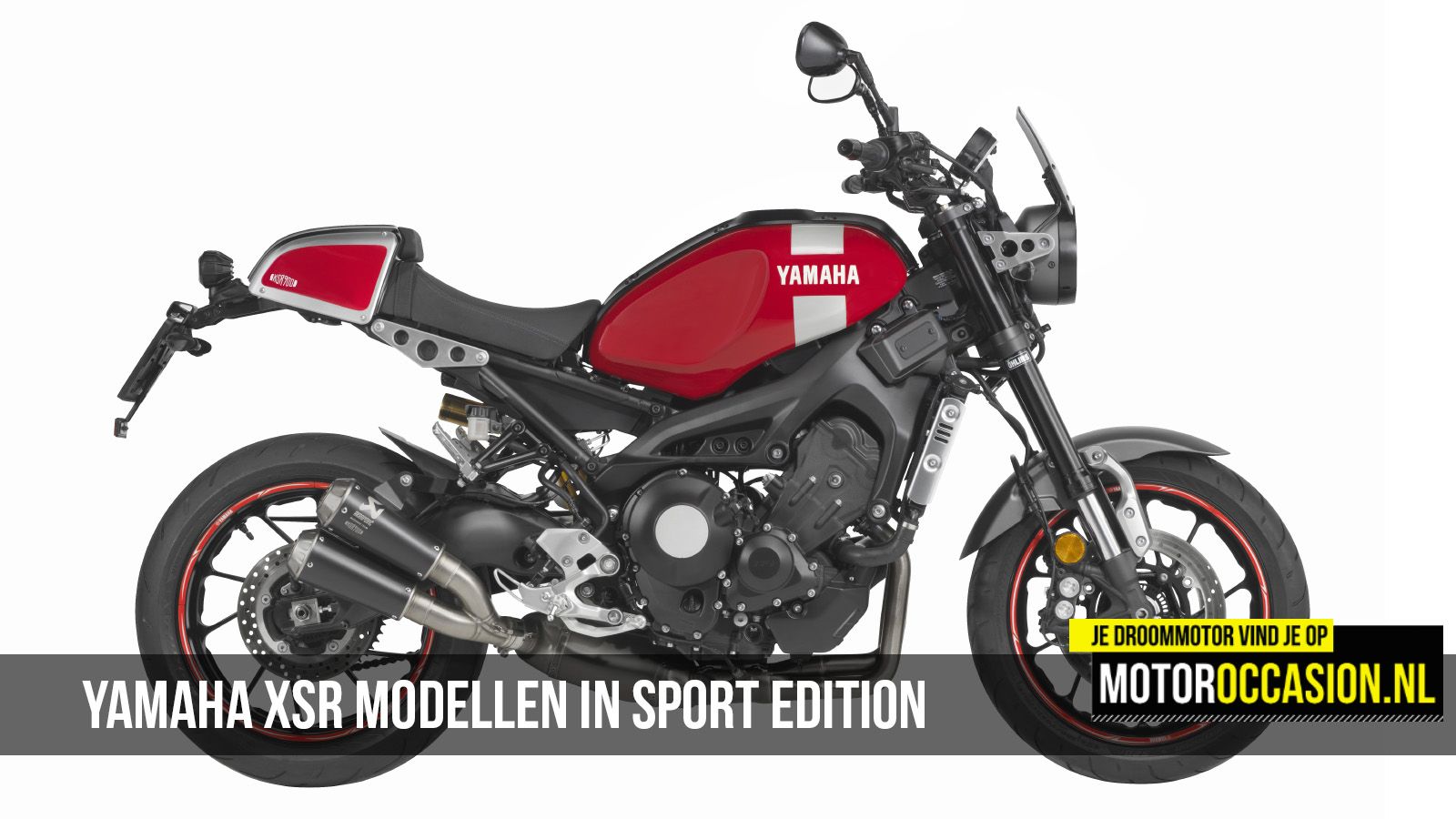 Sportieve jas voor retro motoren; de XSR Sport Editions