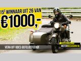 De 15e prijswinnaar uit 26 zoekt een zijspan