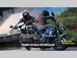 TRIUMPH en BAJAJ gaan samenwerking aan