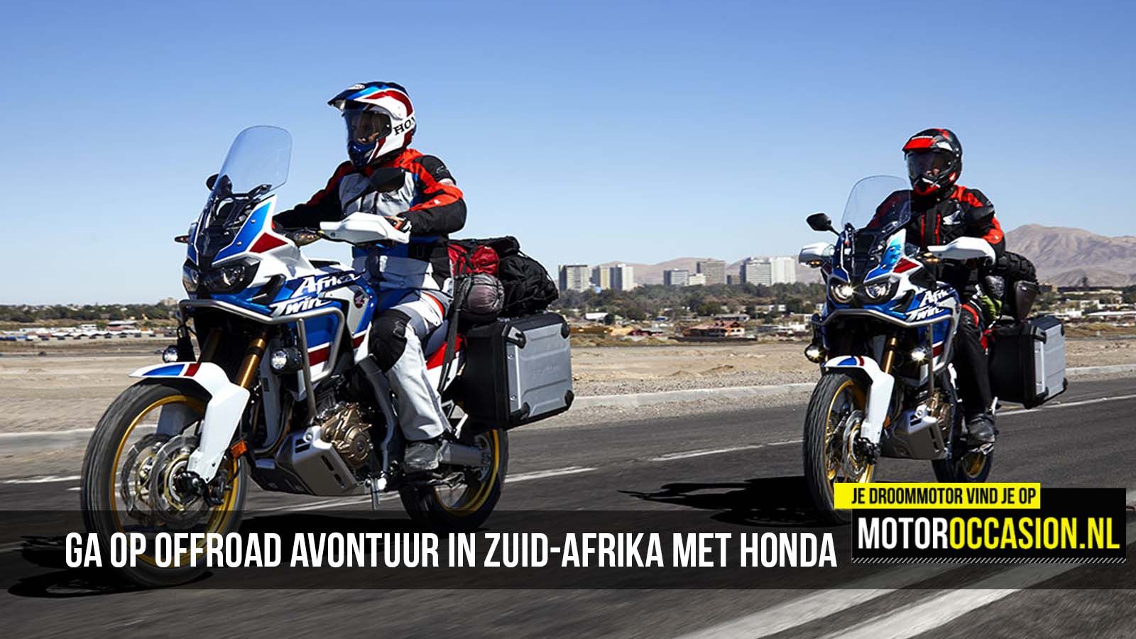 Ga op offroad avontuur in Zuid-Afrika met Honda