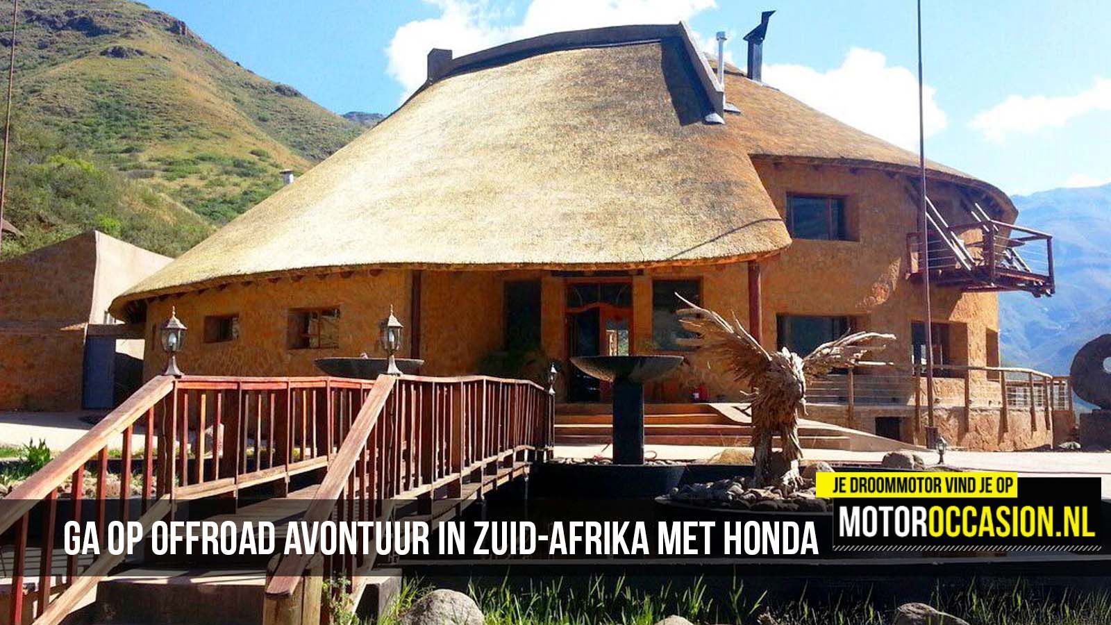 Ga op offroad avontuur in Zuid-Afrika met Honda