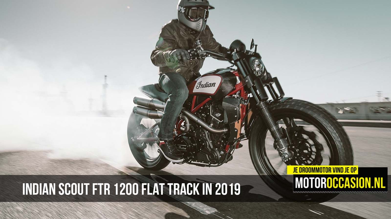Indian kondigt de FTR 1200 Flat Track aan