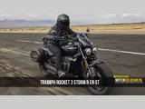 &nbsp;Triumph Motorcycles onthult de nieuwe Rocket 3 Storm R en GT