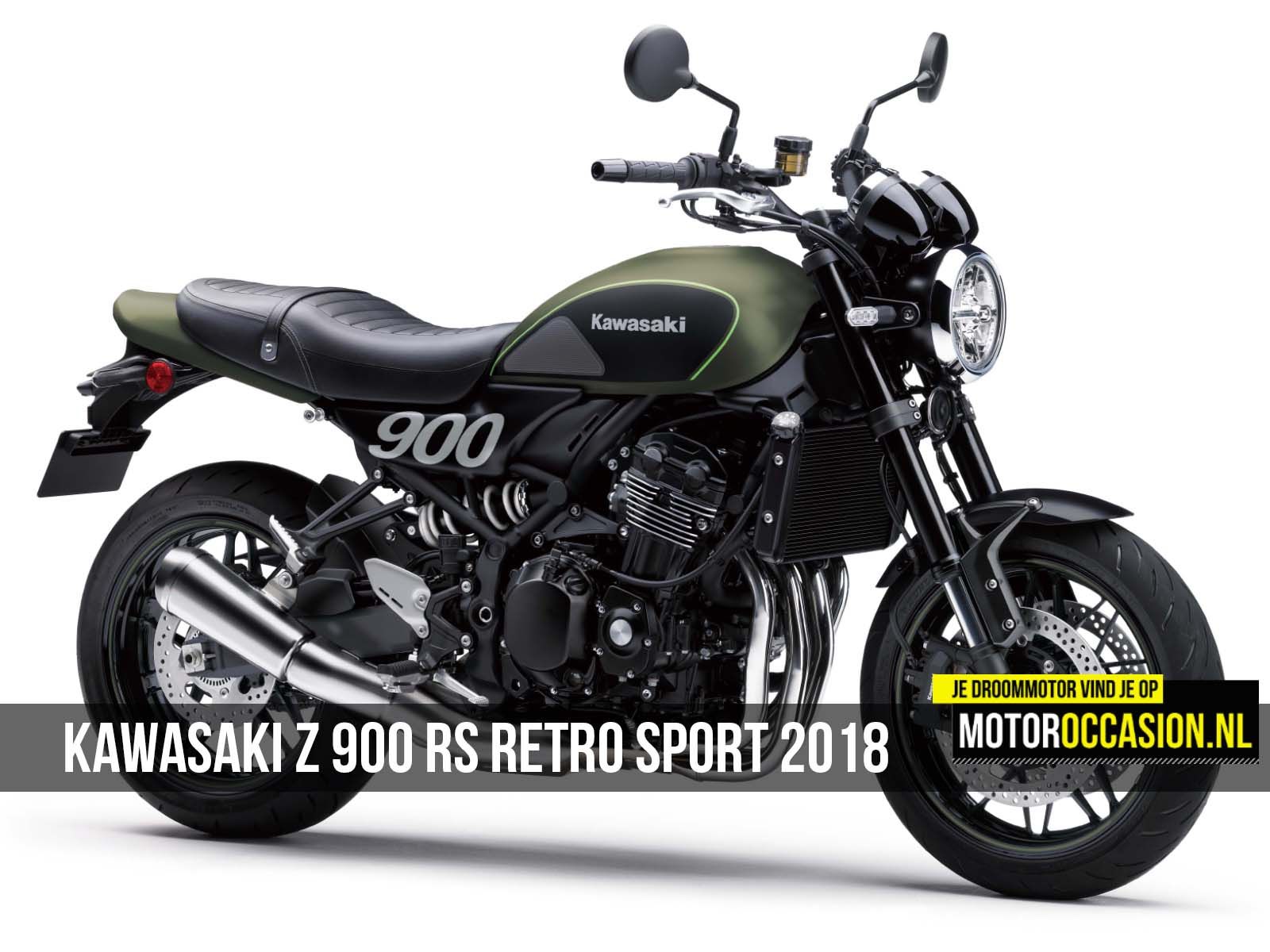 Kawasaki Z 900 RS - Retro Sport, in december leverbaar.