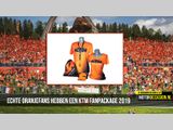 Echte oranjefans hebben een 2019 KTM FAN PACKAGE