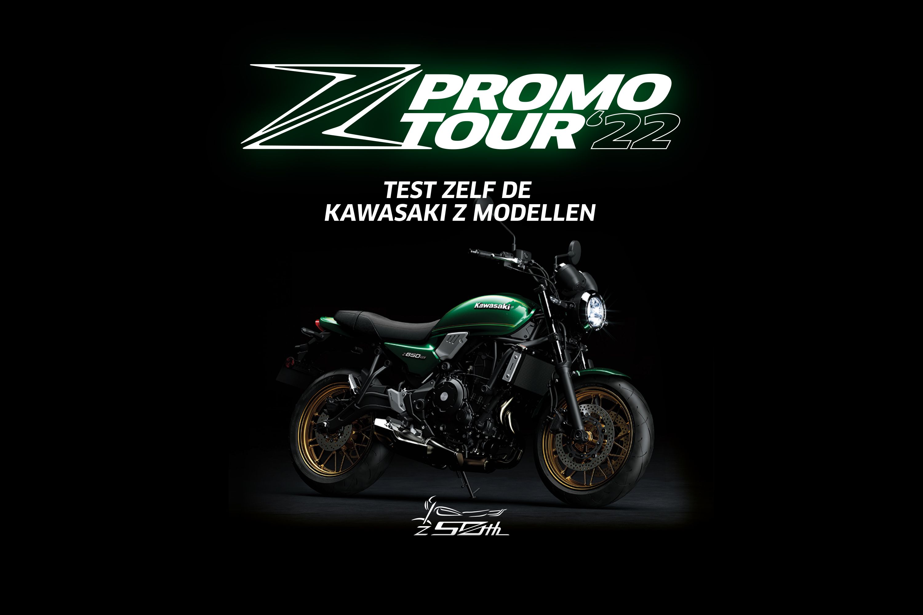18 maart t/m 3 juli: Kawasaki Z Promo Tour 2022