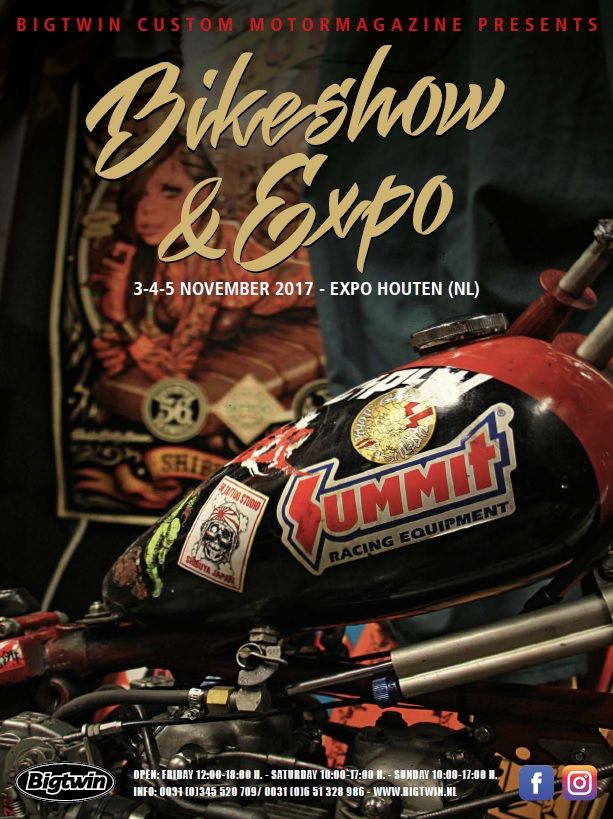 3,4,5 nov - Bigtwin Bikeshow & Expo 2017