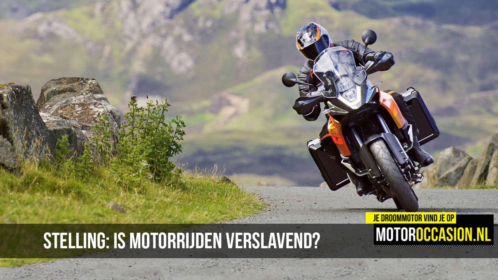Stelling: Is motorrijden verslavend?