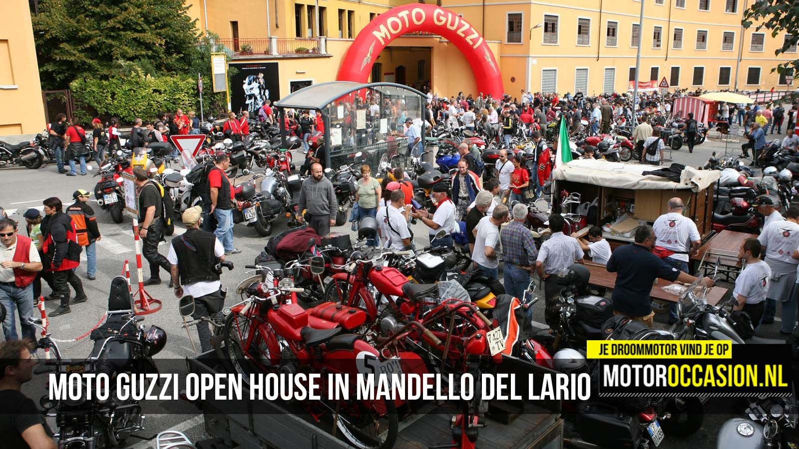 7,8 en 9 sept: Moto Guzzi Open House in Mandello del Lario