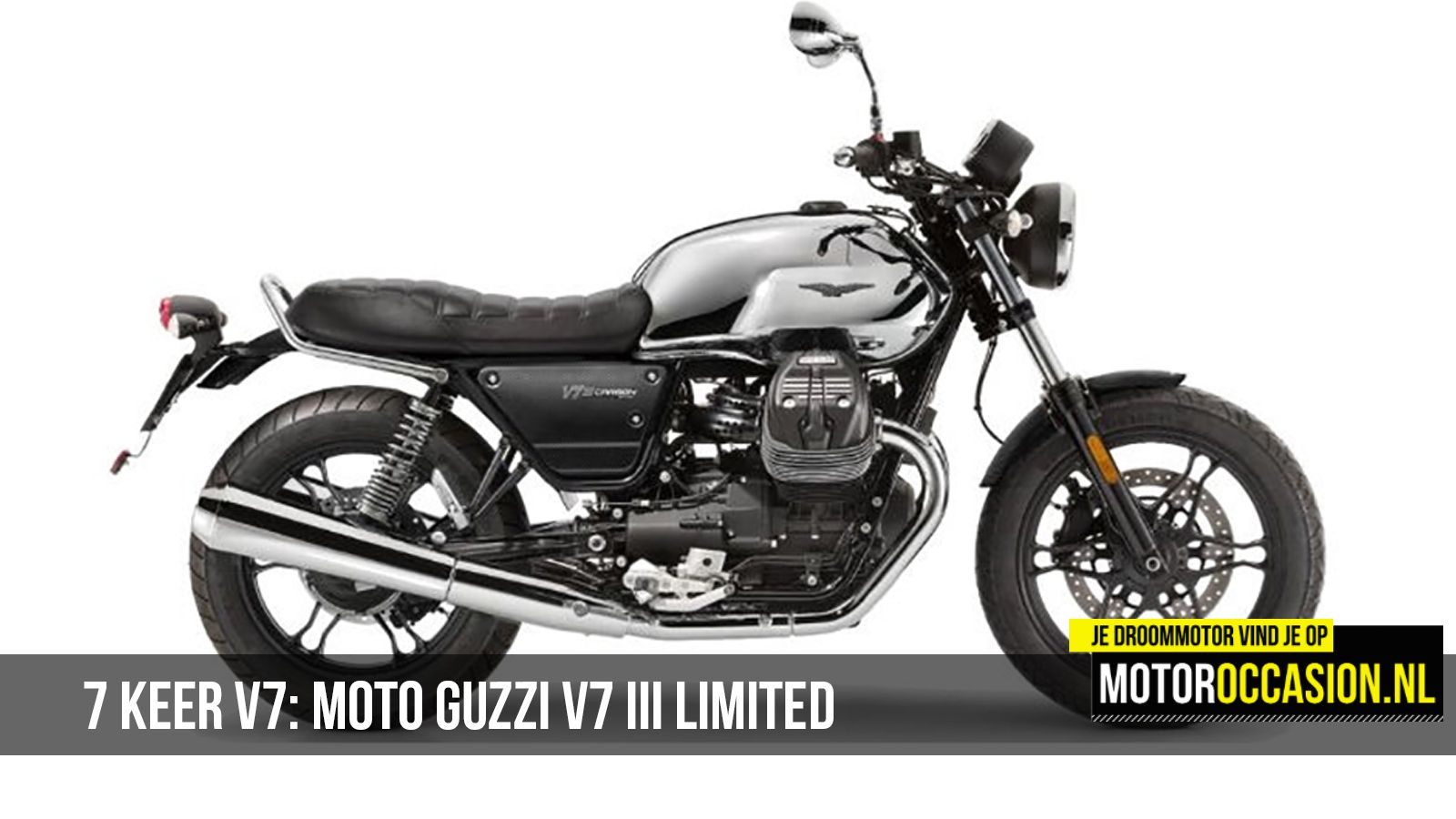 7 keer V7: Moto Guzzi V7 III Limited