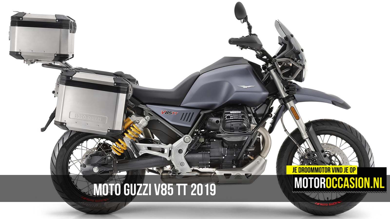 Moto Guzzi nieuws 2019: V85 TT