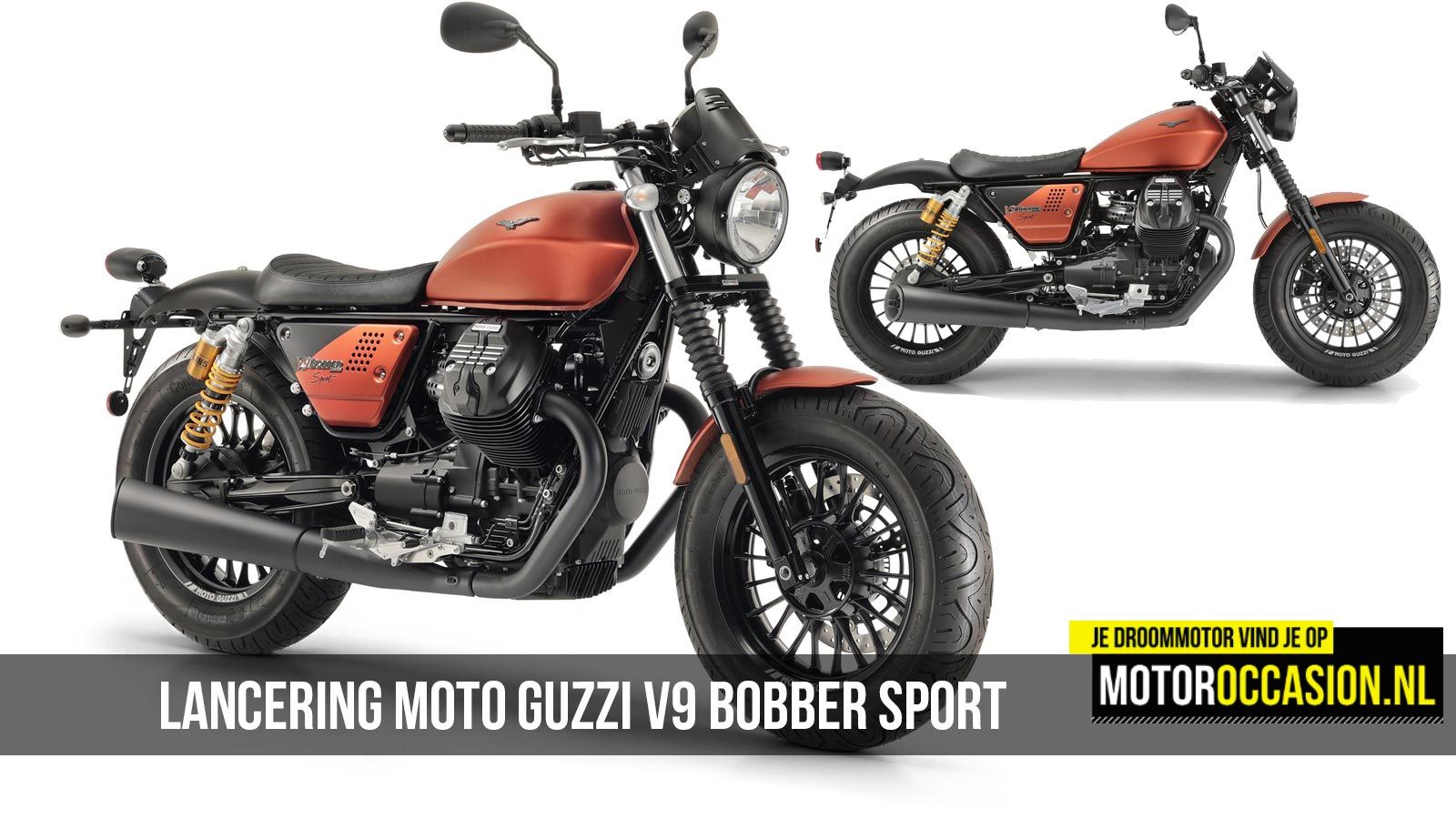 Lancering Moto Guzzi V9 Bobber Sport