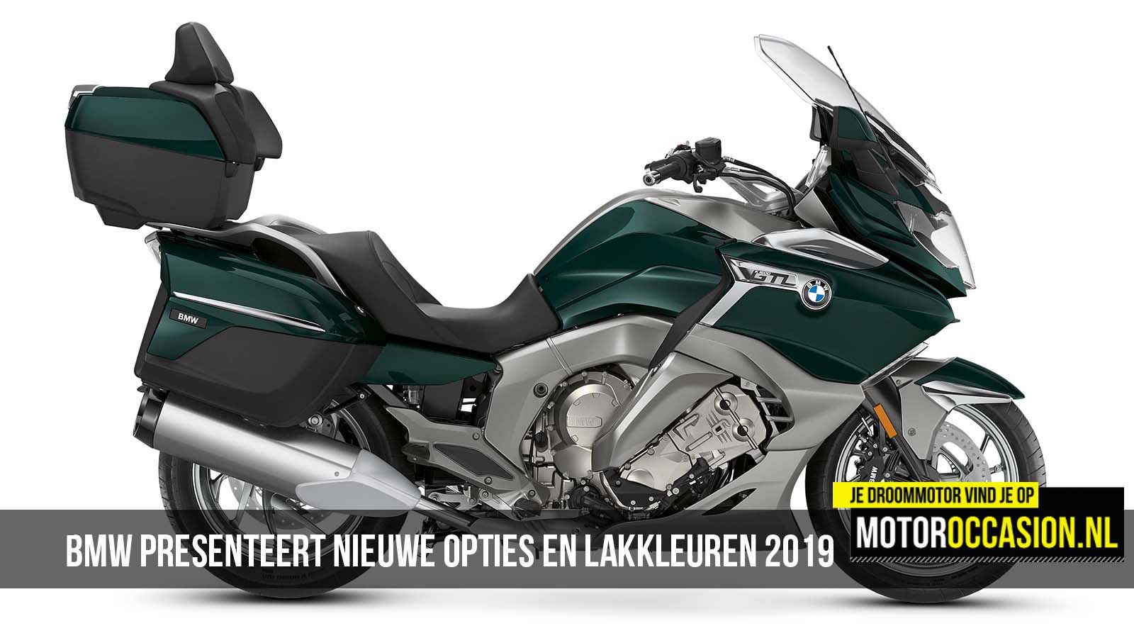 BMW Motorrad presenteert nieuwe opties en lakkleuren voor modeljaar 2019