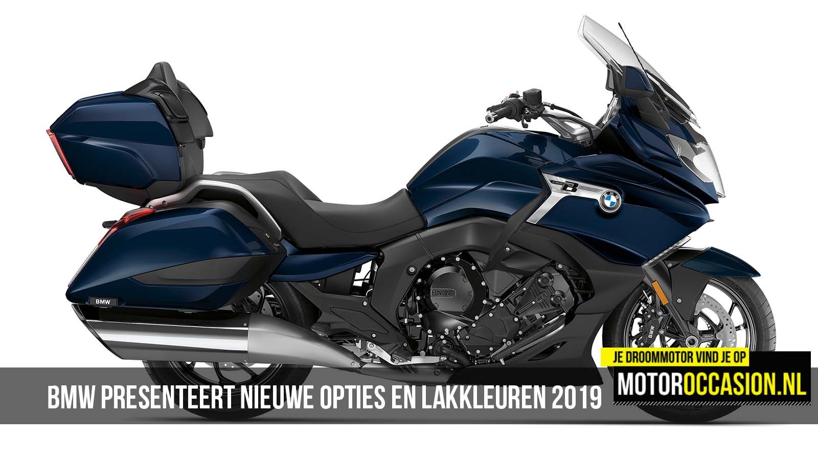 BMW Motorrad presenteert nieuwe opties en lakkleuren voor modeljaar 2019