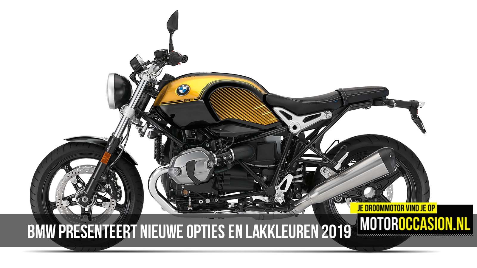 BMW Motorrad presenteert nieuwe opties en lakkleuren voor modeljaar 2019