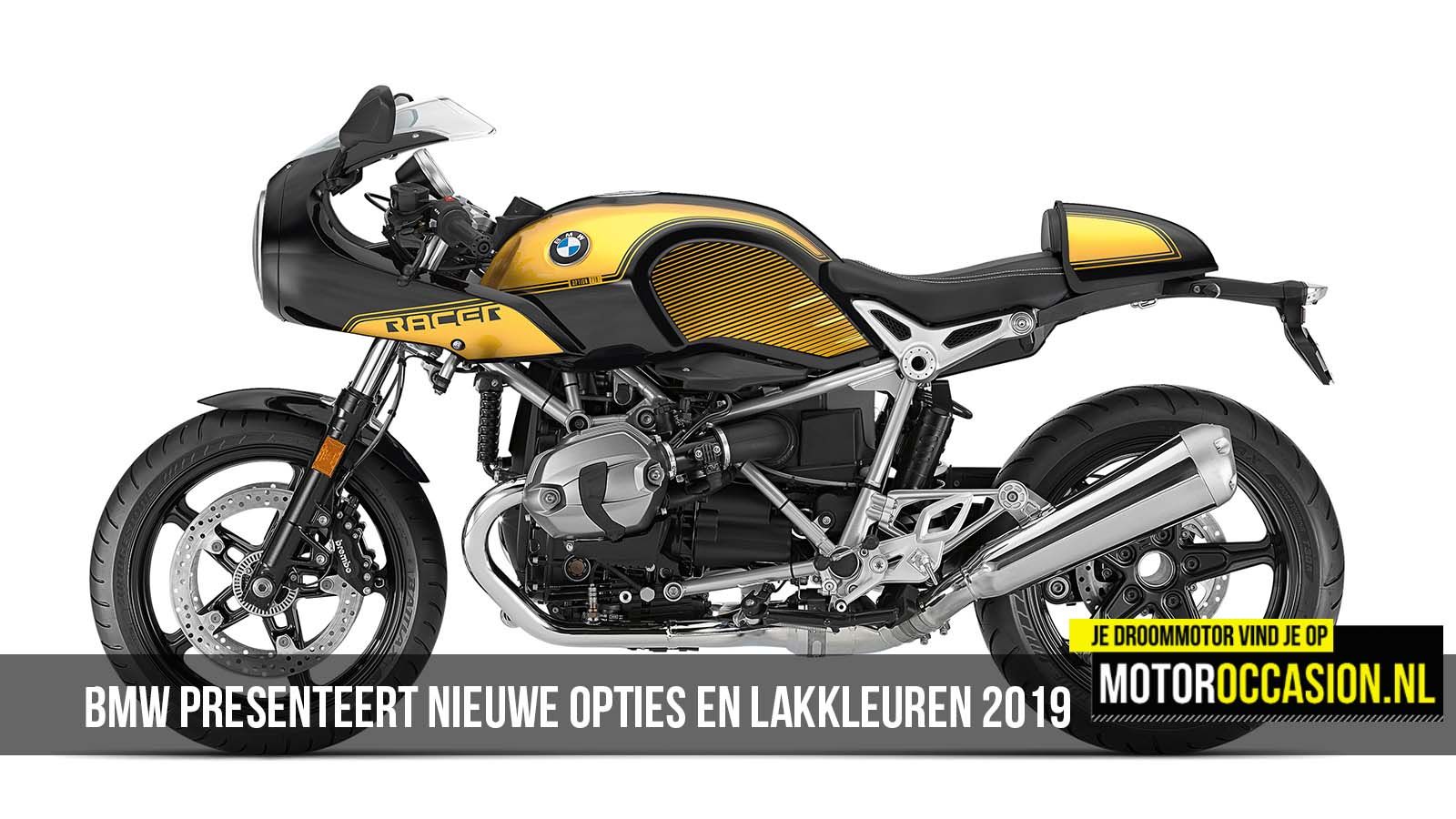 BMW Motorrad presenteert nieuwe opties en lakkleuren voor modeljaar 2019