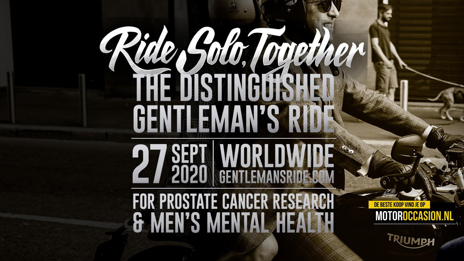 Triumph & Distinguished Gentlemen&rsquo;s Ride 2020