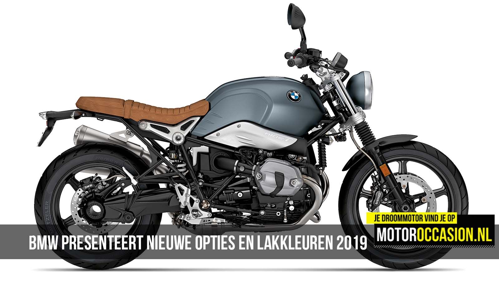 BMW Motorrad presenteert nieuwe opties en lakkleuren voor modeljaar 2019