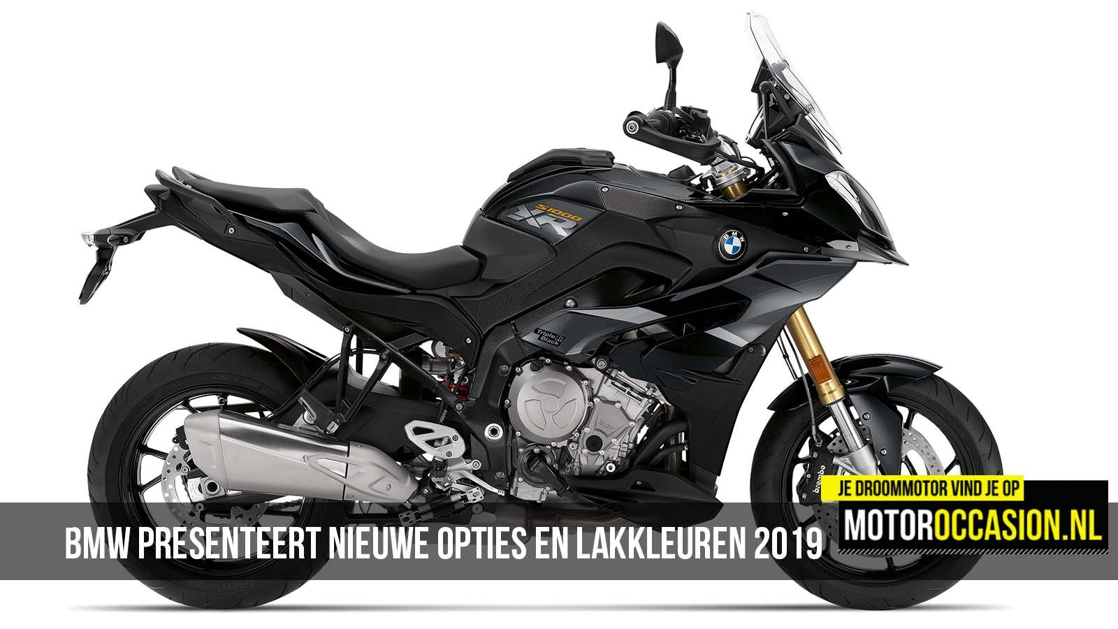 BMW Motorrad presenteert nieuwe opties en lakkleuren voor modeljaar 2019