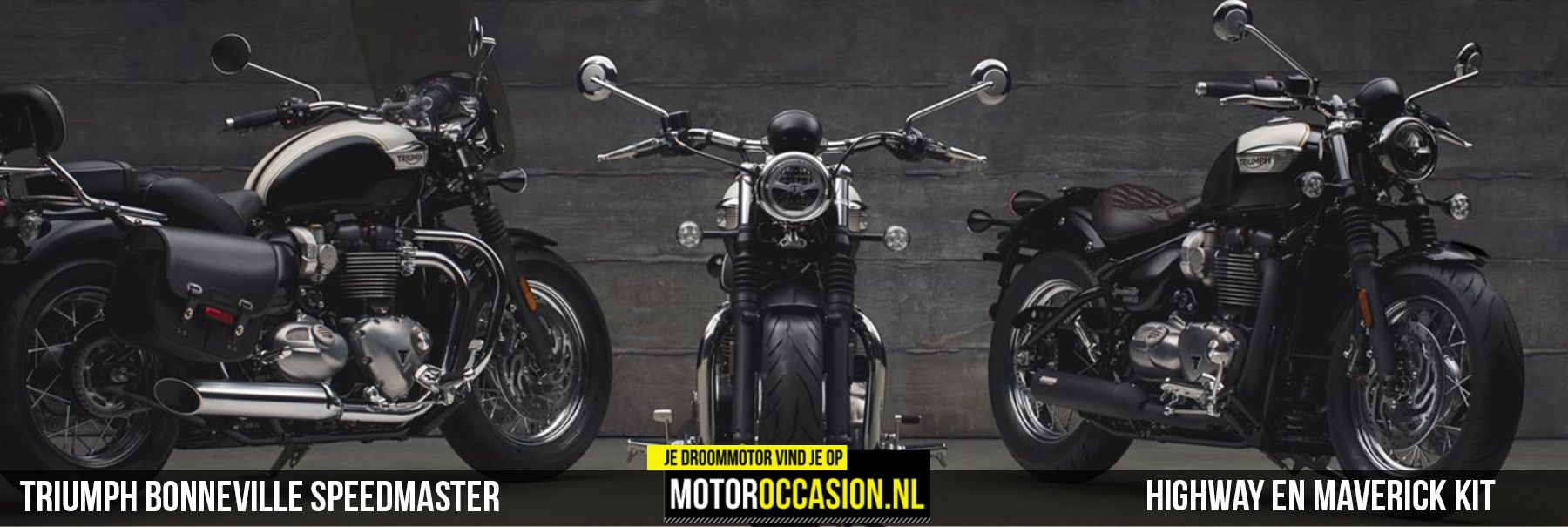 Triumph komt met twee nieuwe Bonneville's tijdens opening.