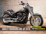 Harley-Davidson maakt de line-up van 2018 bekend