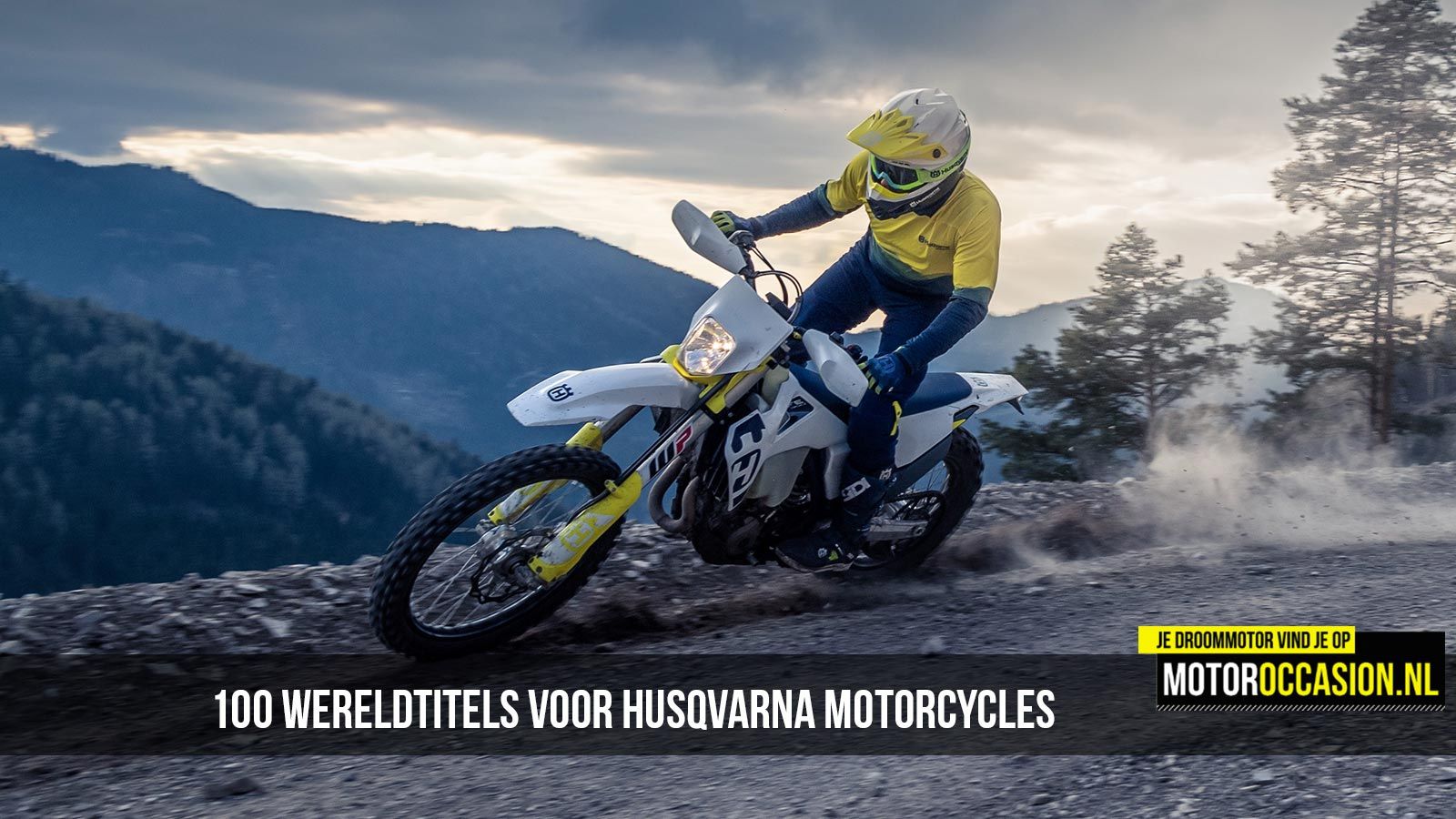HUSQVARNA viert het 100e wereldkampioenschap!