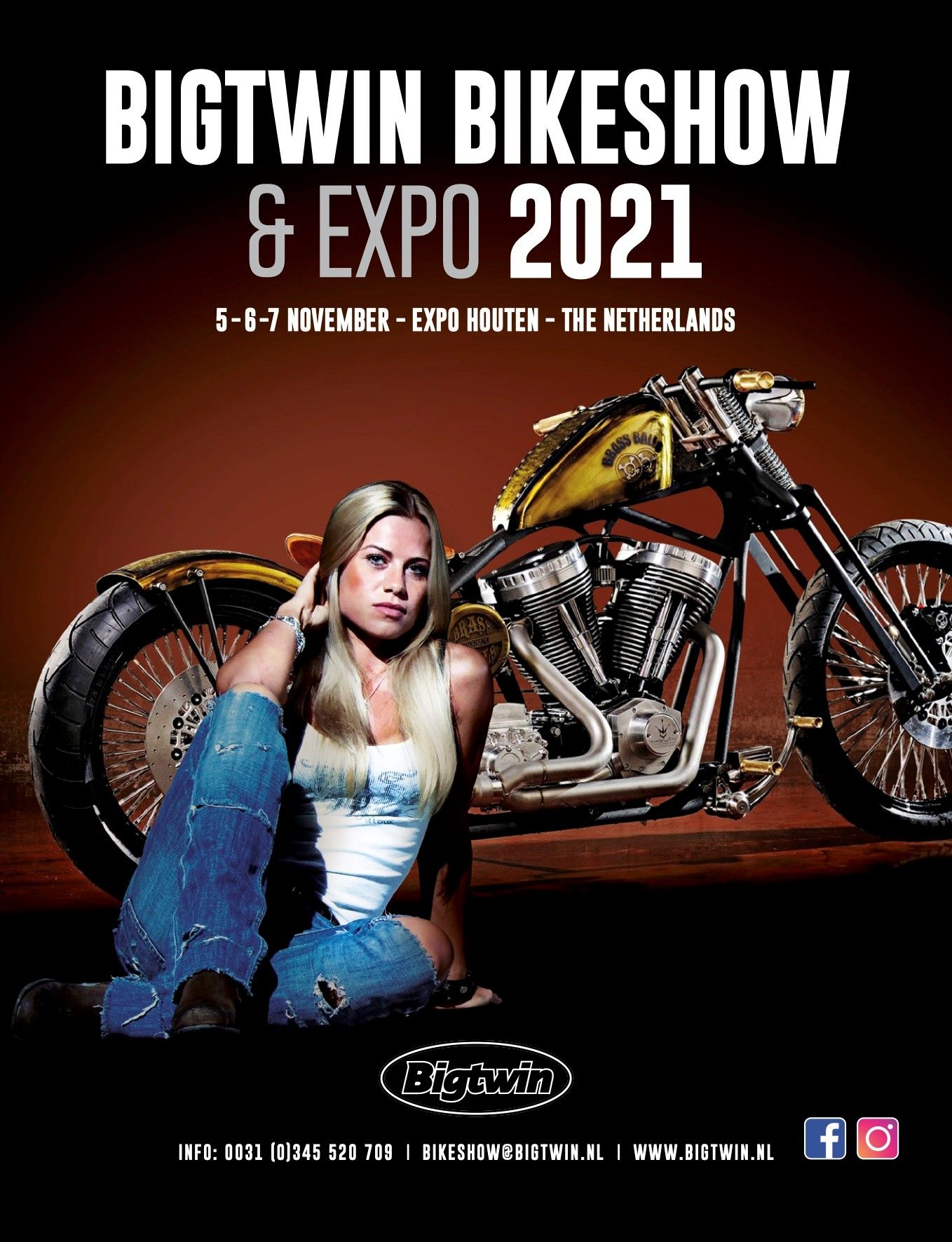 5, 6, en 7 nov BIGTWIN BIKESHOW & EXPO