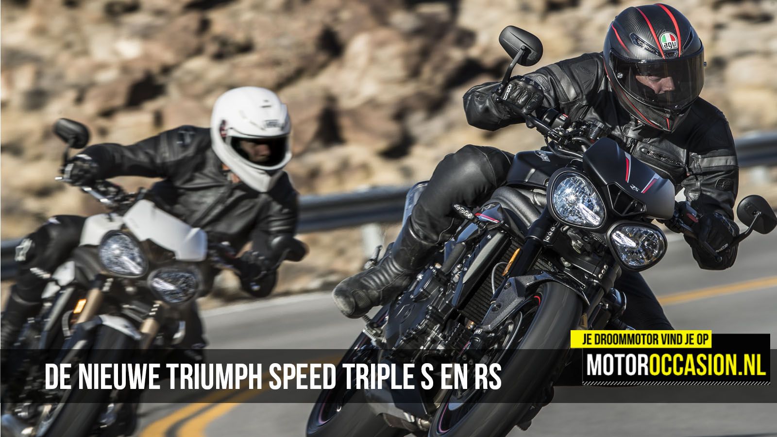 De nieuwe Triumph Speed Triple S en RS