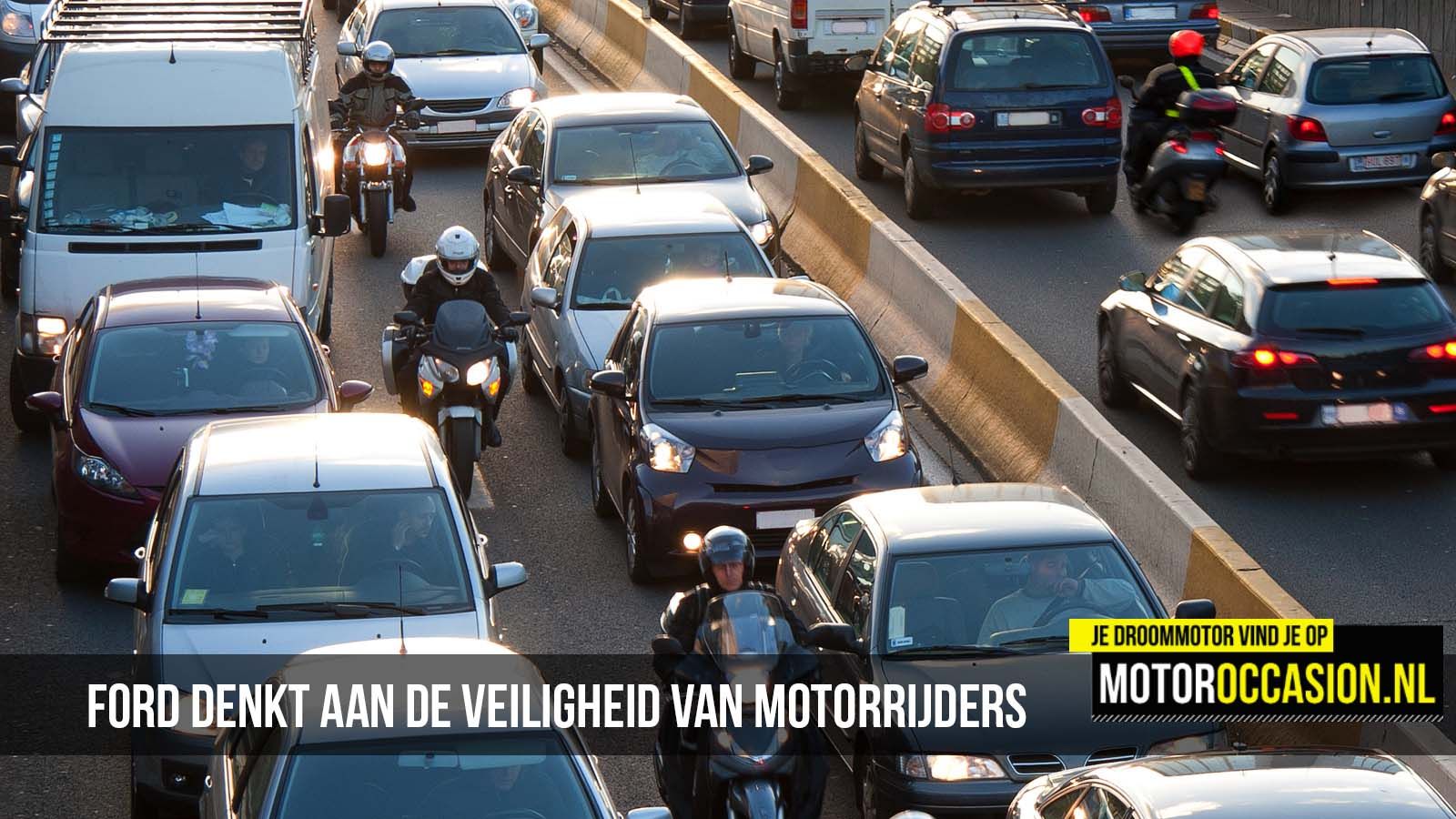 Ford denkt aan de veiligheid van motorrijders