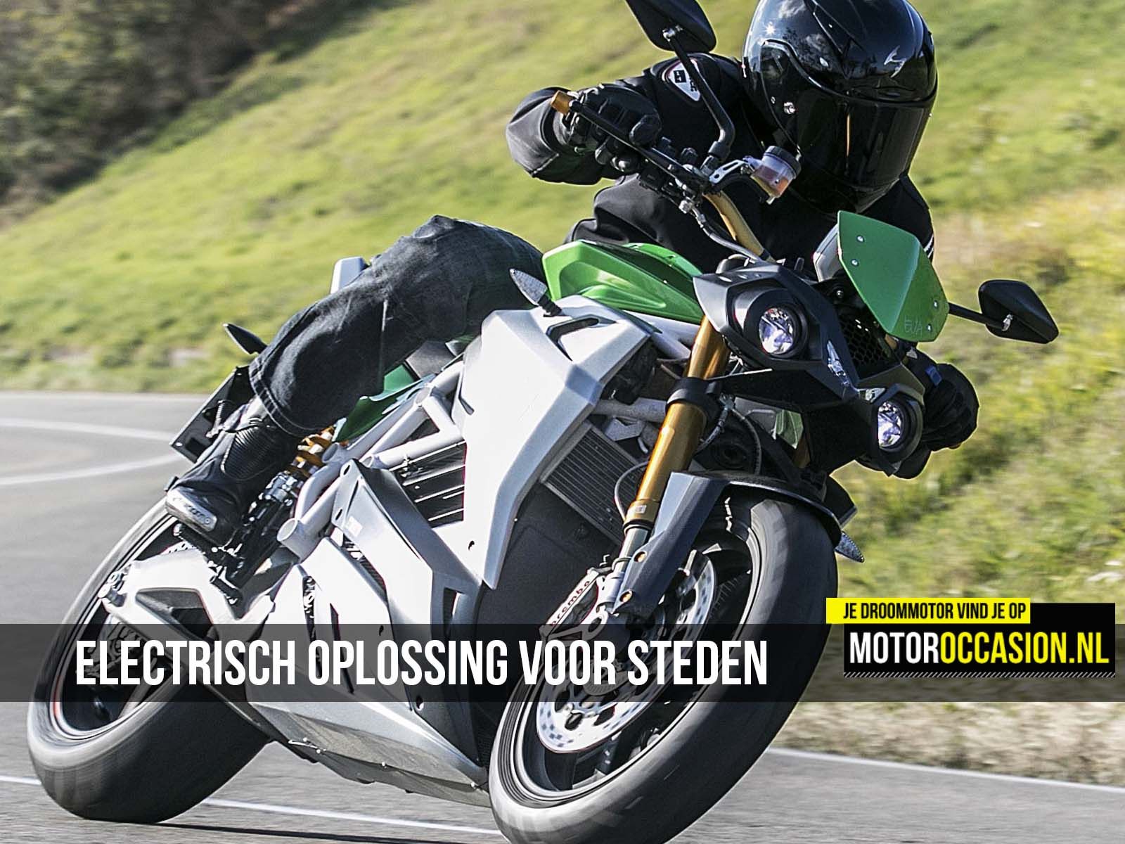 Elektrische motoren en scooters met name als oplossing van mobiliteit in stedelijke gebieden