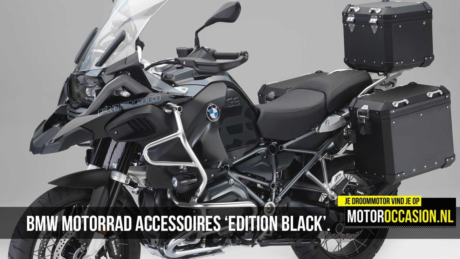 BMW Motorrad Accessoires Edition Black