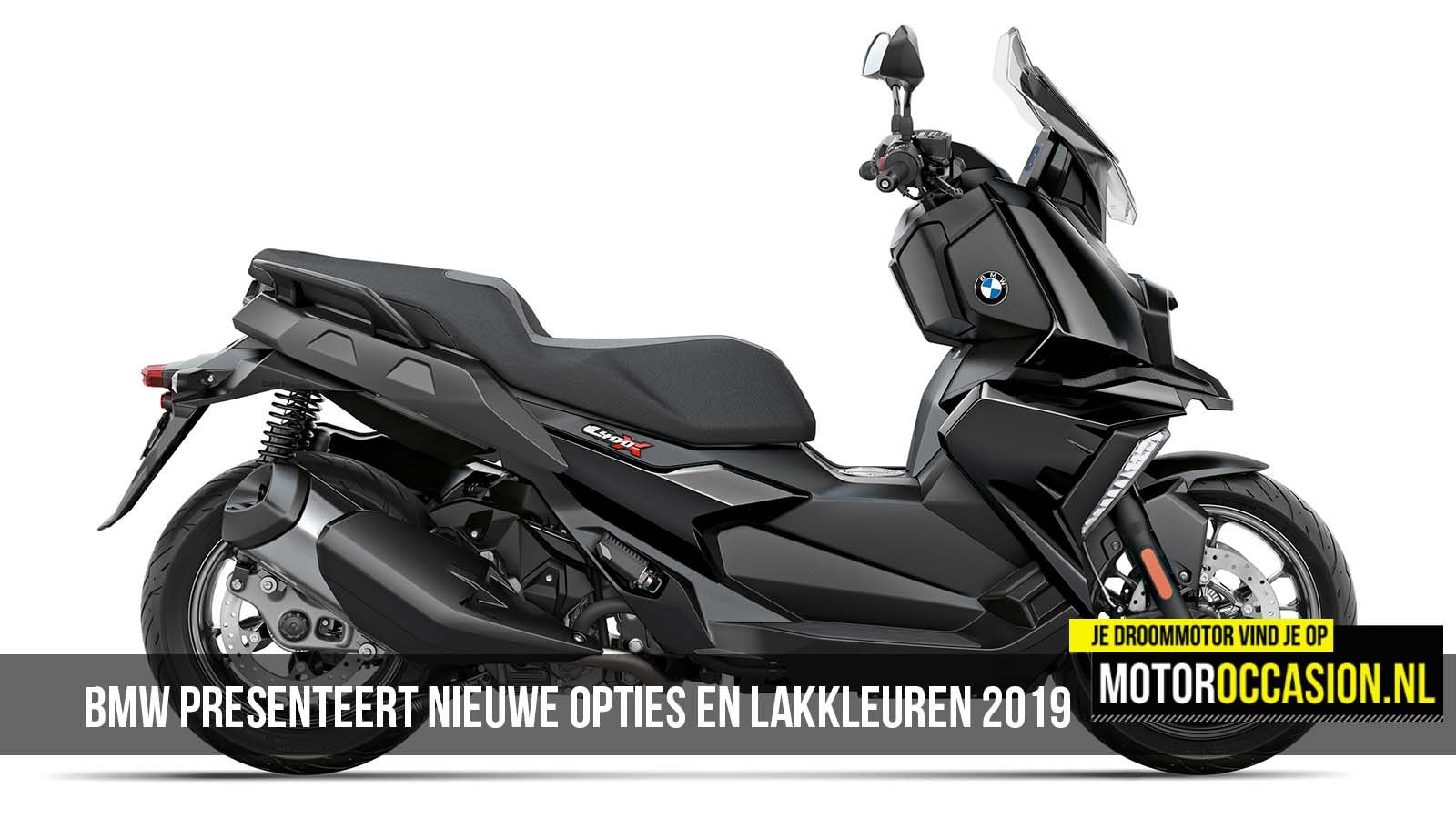 BMW Motorrad presenteert nieuwe opties en lakkleuren voor modeljaar 2019