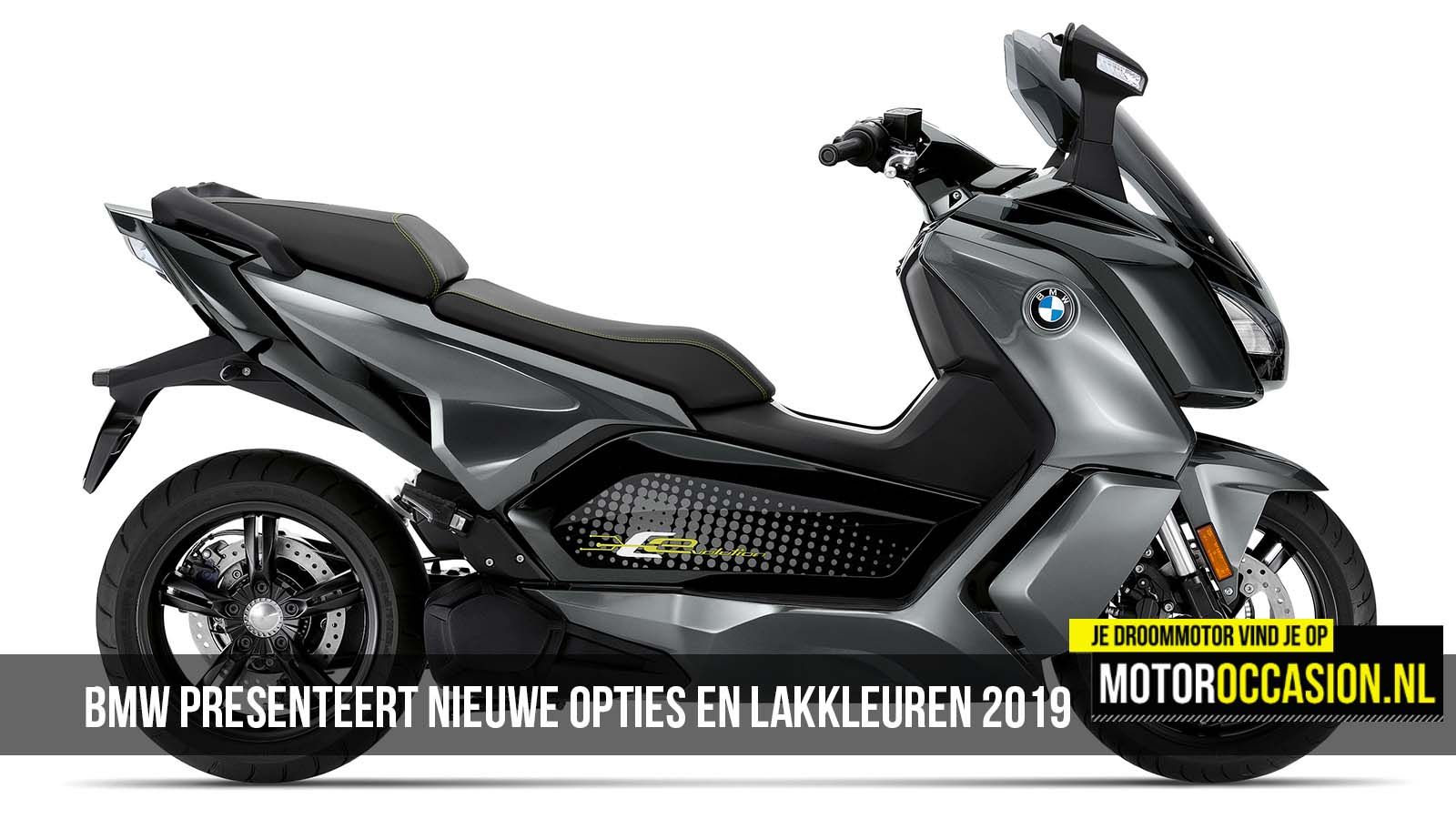 BMW Motorrad presenteert nieuwe opties en lakkleuren voor modeljaar 2019