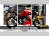 2021 Honda CB500F, CBR500R en CB500X Euro5