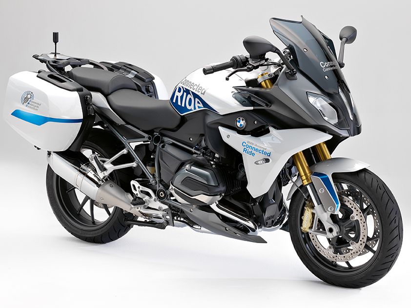 BMW R 1200 RS ConnectedRide - BMW komt met prototype voor voertuig-naar-voertuig communicatie