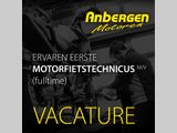 Vacature ervaren 1e motorfietstechnicus M/V (fulltime)