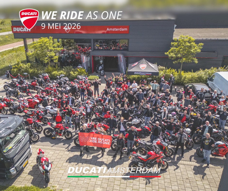 We Ride As One &ndash; Ducati&rsquo;s wereldwijde rijdersdag op 9 mei 2026